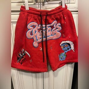 Reason Men's Legends Red Shorts Sz S